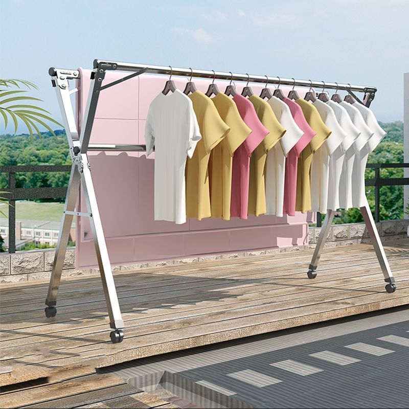 推拉杆晒衣架