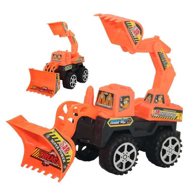 Children's Toy Engineering Vehicle Excavator Mixer Excavator Toy Stall Toy Multifunctional Engineering Vehicle