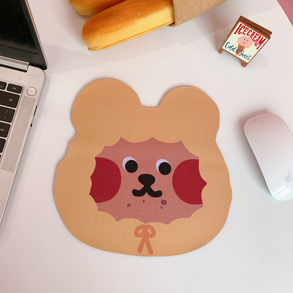 Korean Style Ins Girl Heart Cartoon Mouse Pad Small Cute Computer Student Office Supplies Student Creativity Table Mat