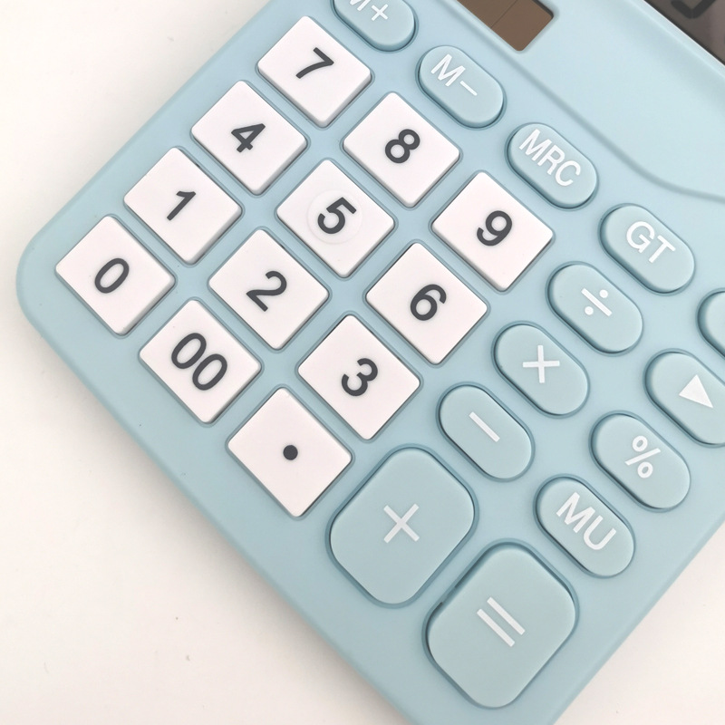 in Stock Wholesale 837 Color 12-Bit Solar Scientific Calculator Cute Financial Office Special Calculator