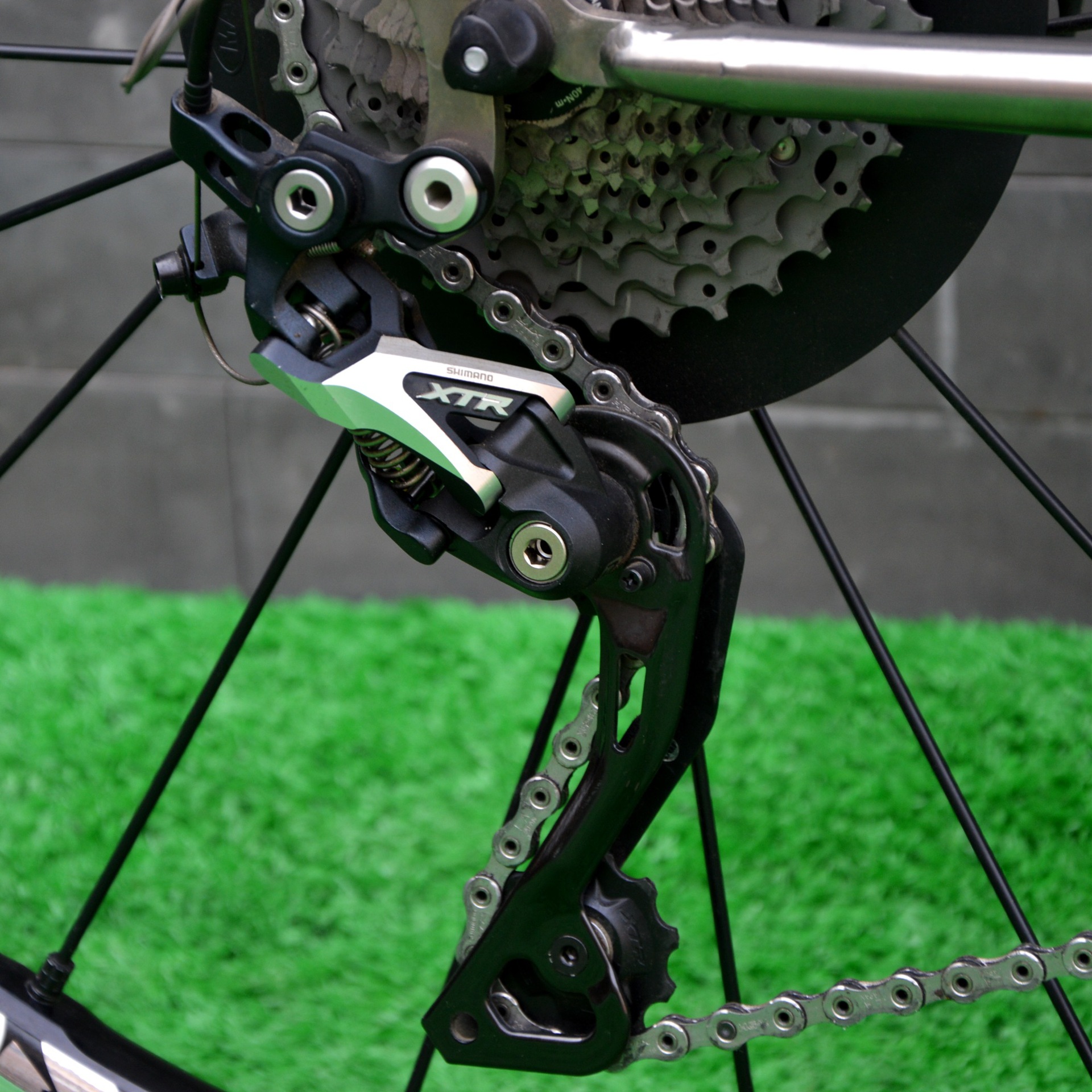 gemoda26寸钛镁合金山地自行车xtr大套件fox气压前叉bicycle工厂