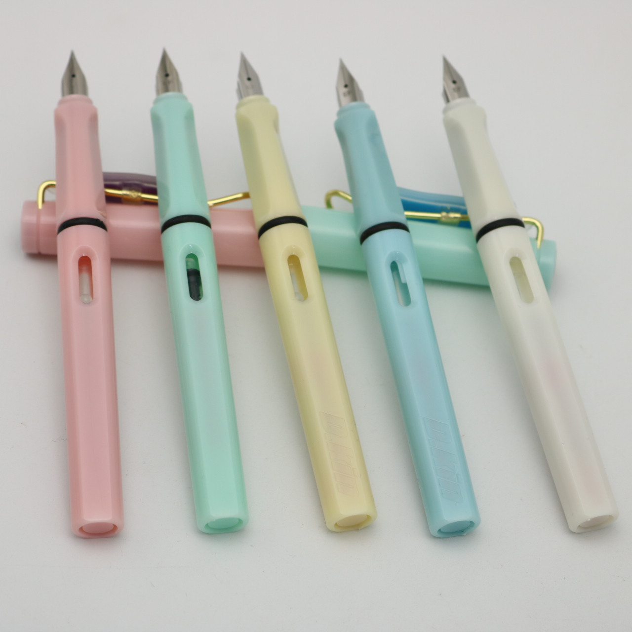 批发潮语挂件汉诺可换囊正姿吸墨钢笔练字铱金钢笔文具礼品3151