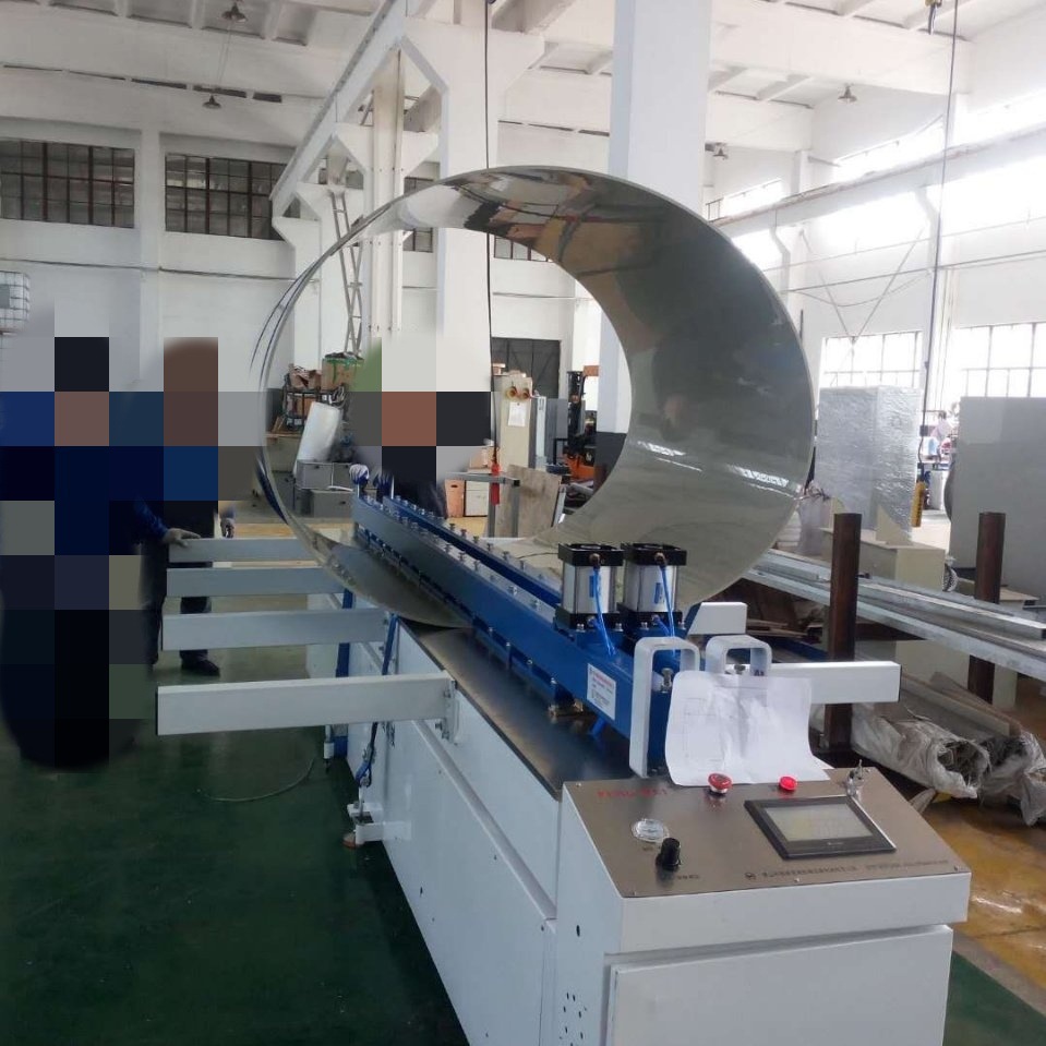 专业研发及生产佛山浩顺卷圆机全自动塑料pp板卷圆碰焊机