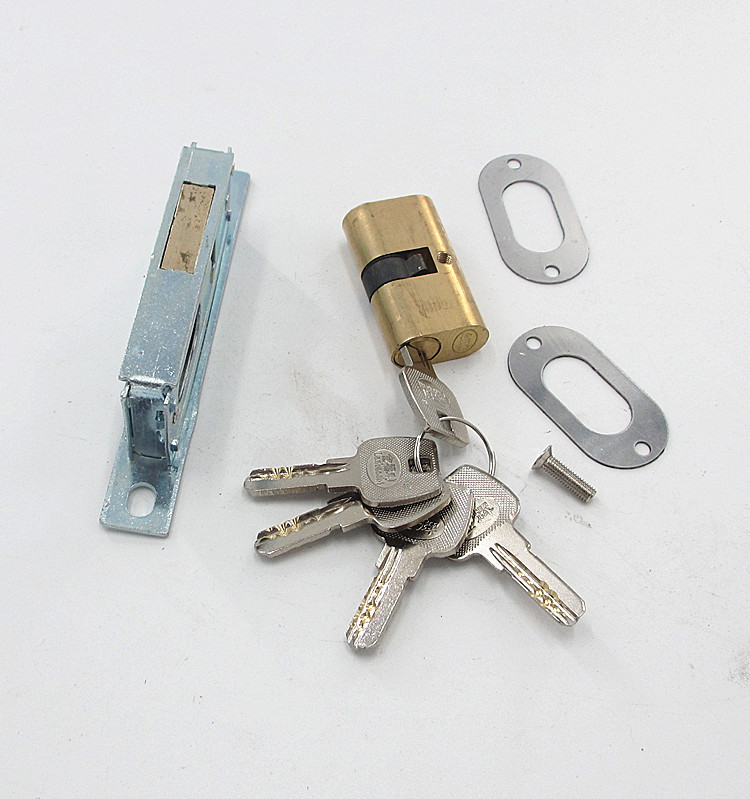 拉闸门锁推拉门锁移门锁铁栅门锁折叠门锁金福利金辉移动门锁