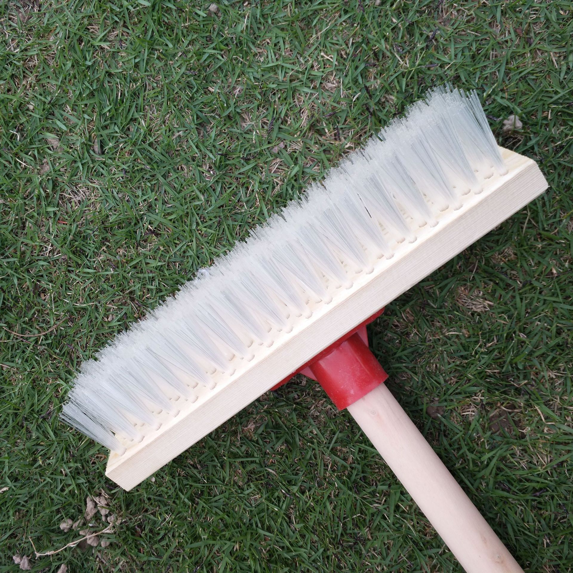 地板刷宾馆硬毛刷子清洁长柄地刷 浴室长木柄 家居清洁刷子27cm