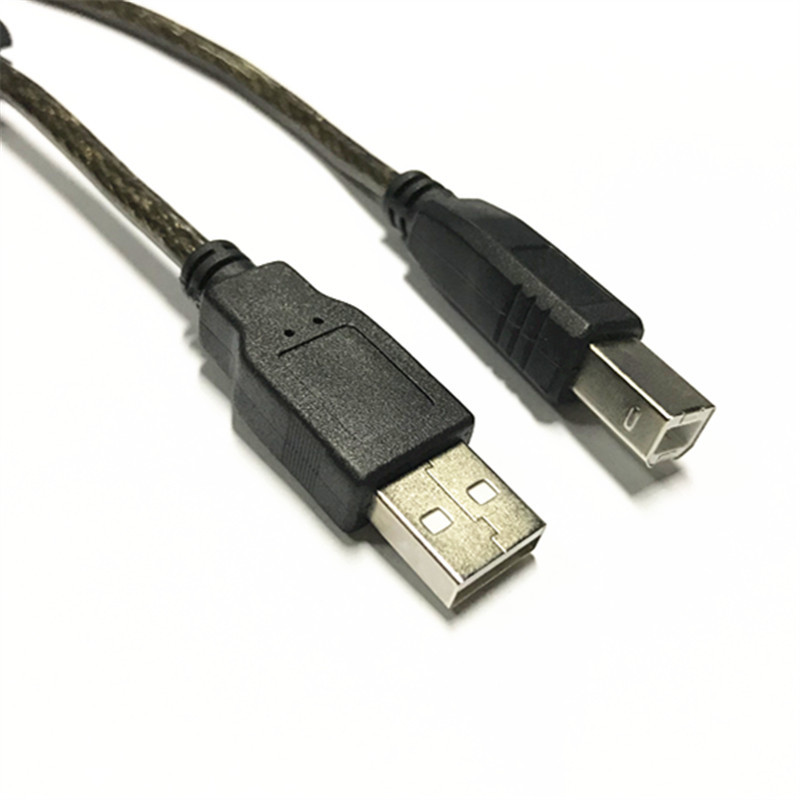 0usb转方口打印机b口数据线