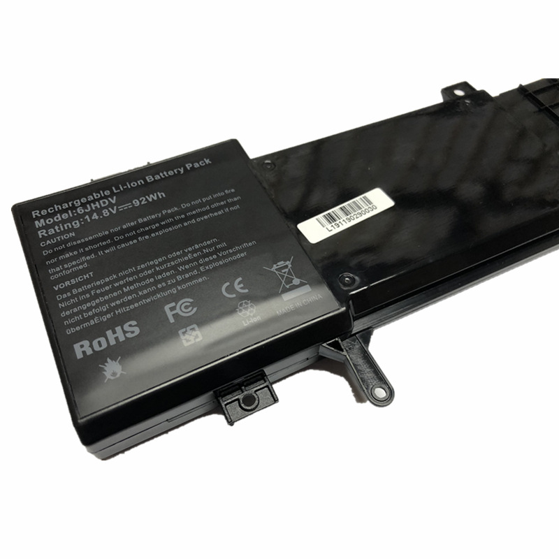 厂家直销适用dell戴尔外星人alienware 17 r2 r3 6jhdv笔记本电池