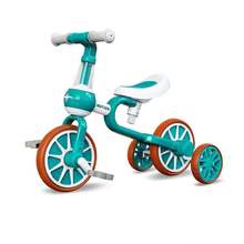宝莎新款儿童平衡车 多功能脚踏三轮车 1-3-6岁宝宝溜溜车 滑行车