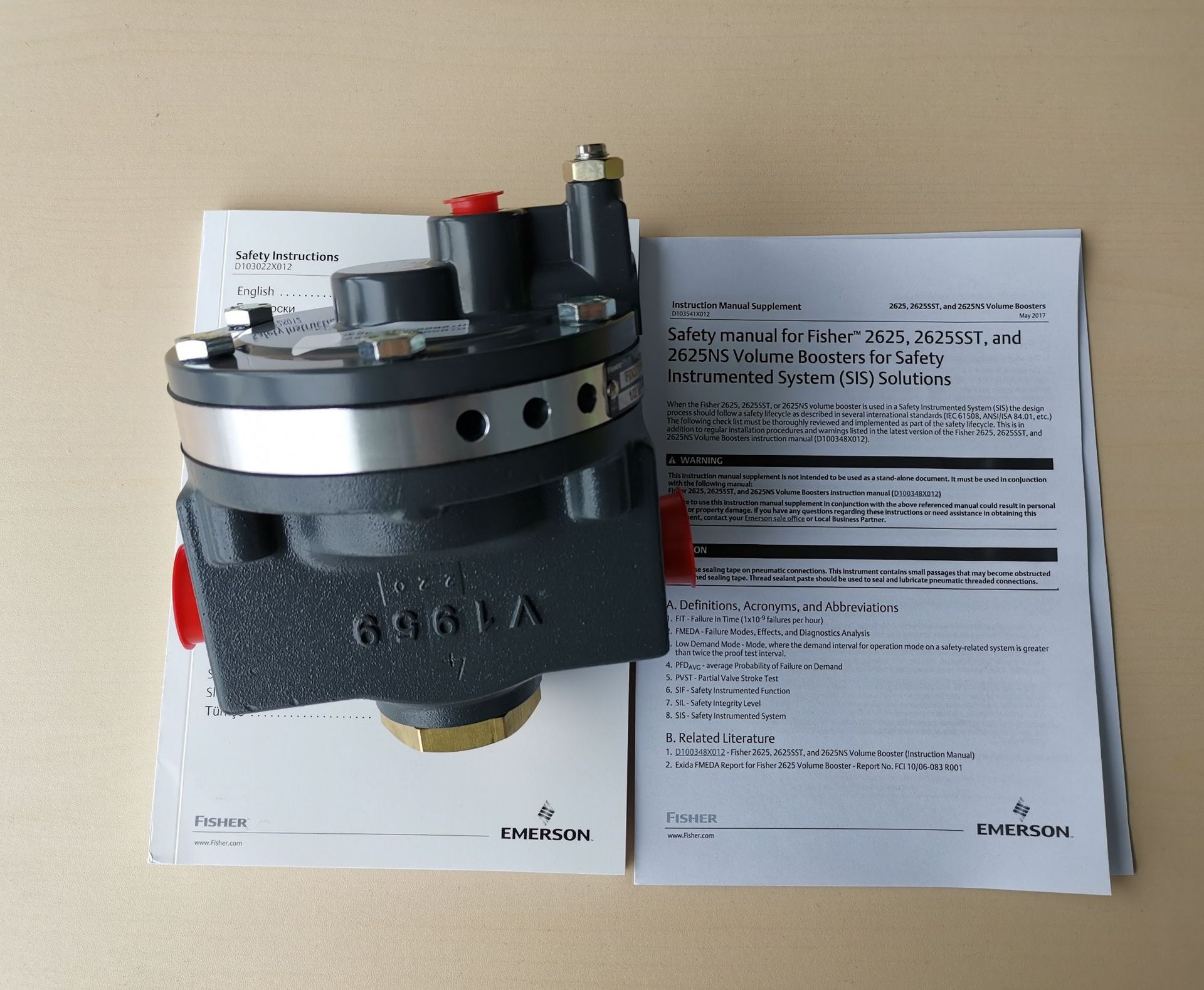 fisher费希尔2625-12型流量放大器美国艾默生气动调节阀气路增压器