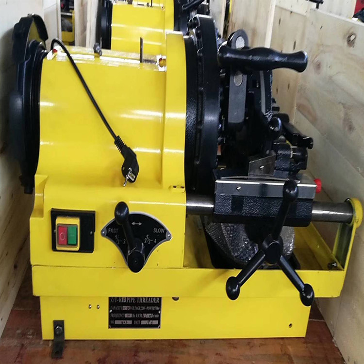 供应台式电动管子套丝机 4寸滚丝机 源厂直供实惠耐用操作简单