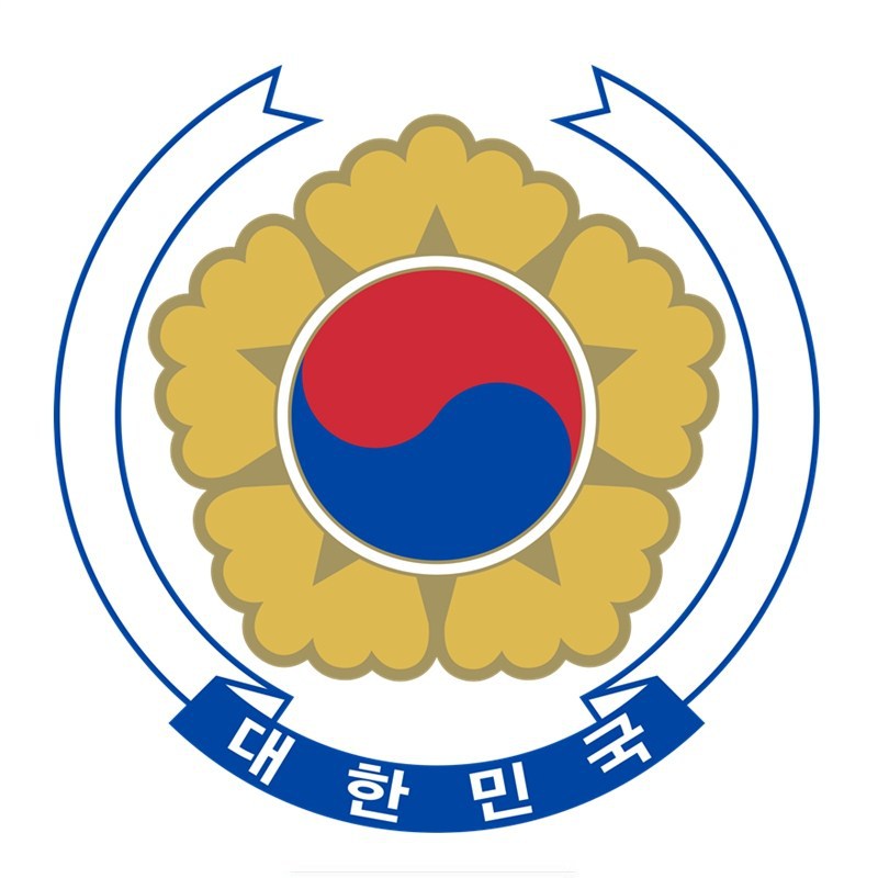 aliauto韩国国徽汽车贴纸搞笑炫彩车窗摩托贴花14x14cm