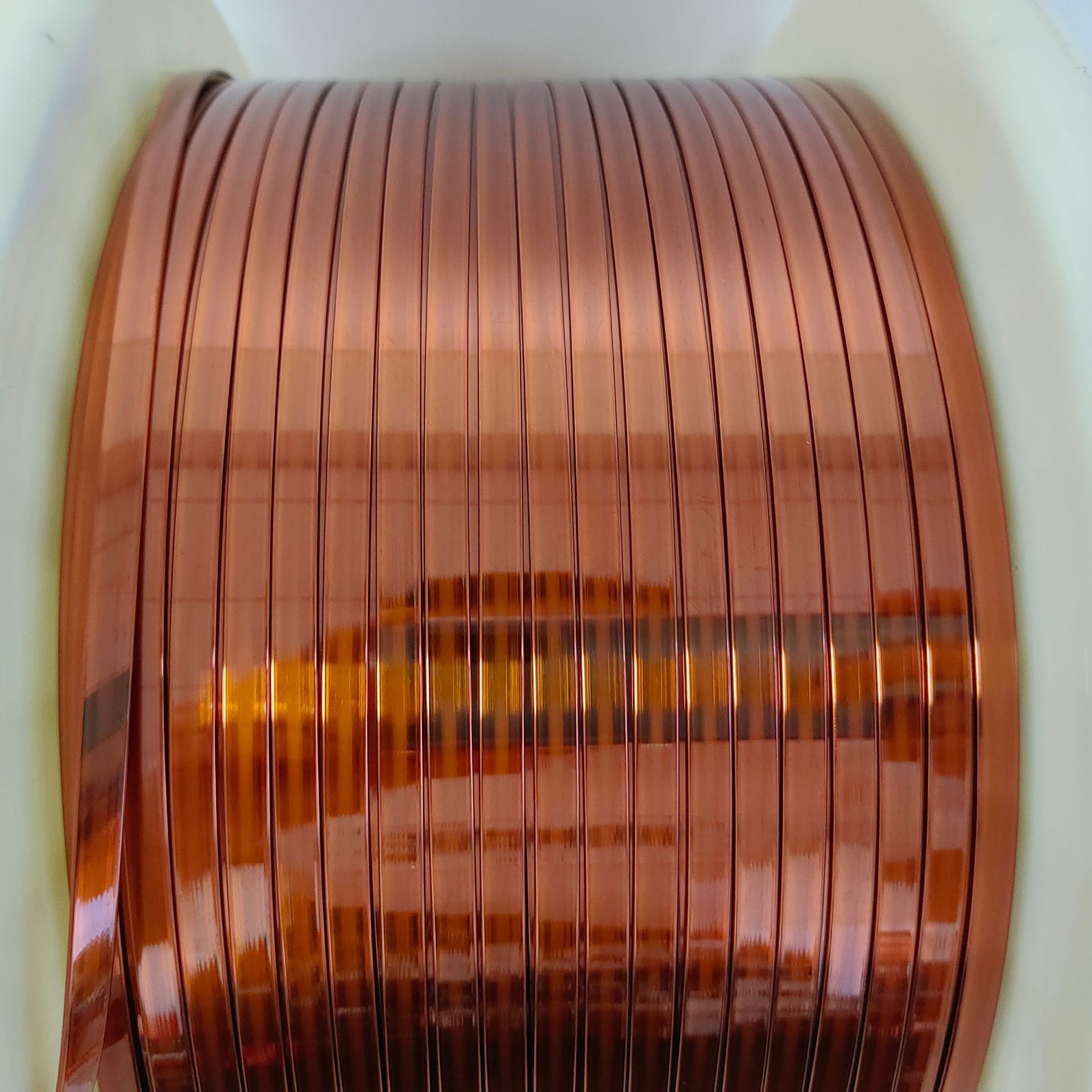 漆包扁铜线240级漆包线 漆扁铜线 电机漆包扁铜线 漆包扁线 可订