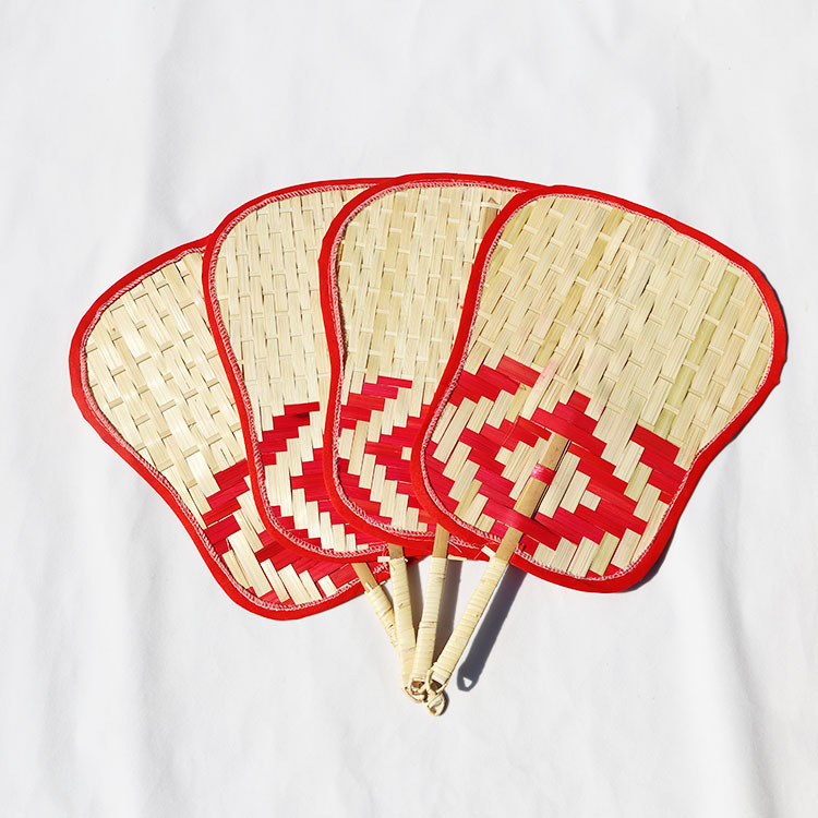 厂家直销供应夏季扇文艺纳凉竹编葫芦形状纯手工特色编子纳凉风凉