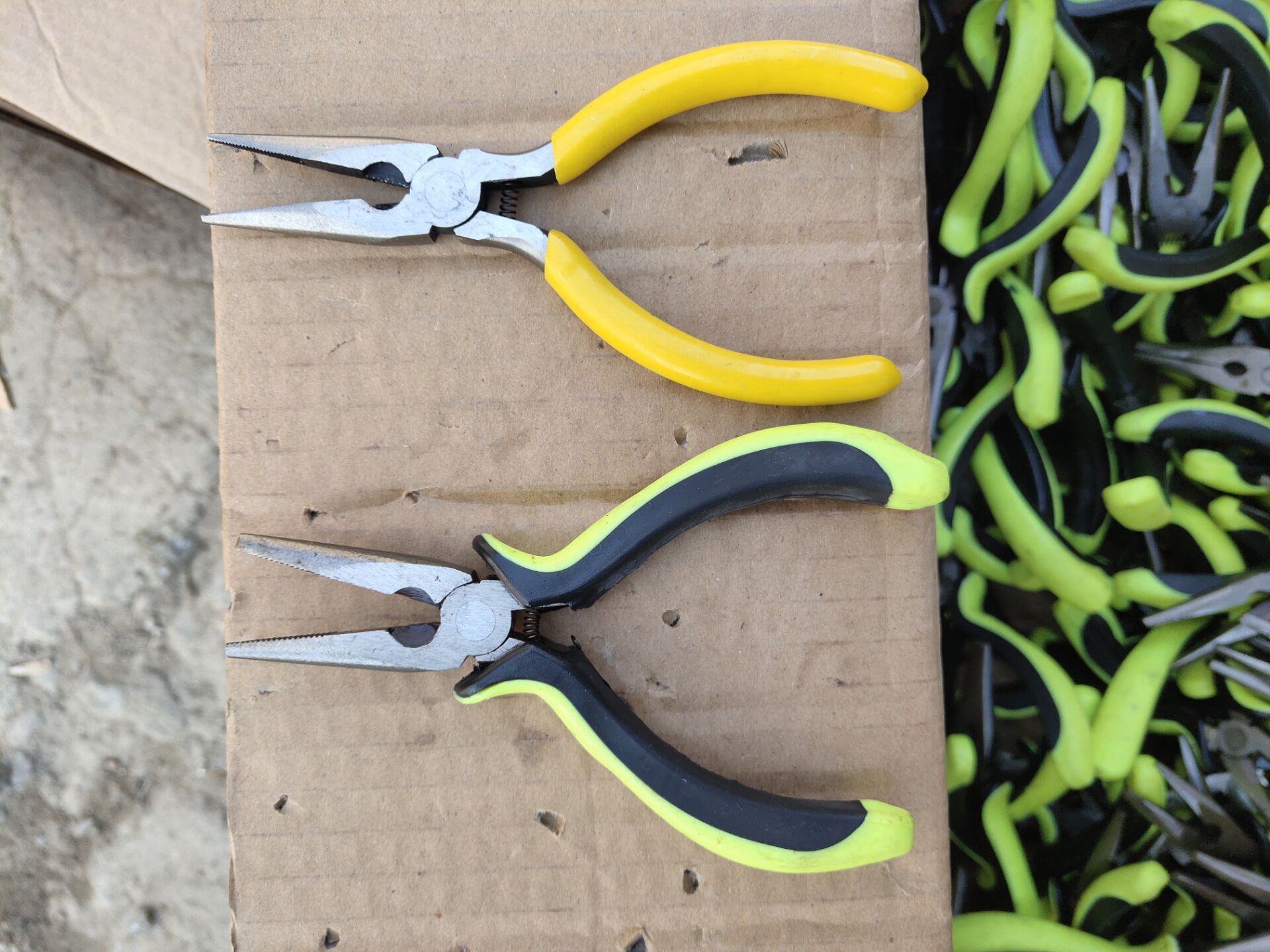 5寸尖嘴钳 虎头钳子 迷你小尖嘴 小钳子 弹簧尖嘴钳