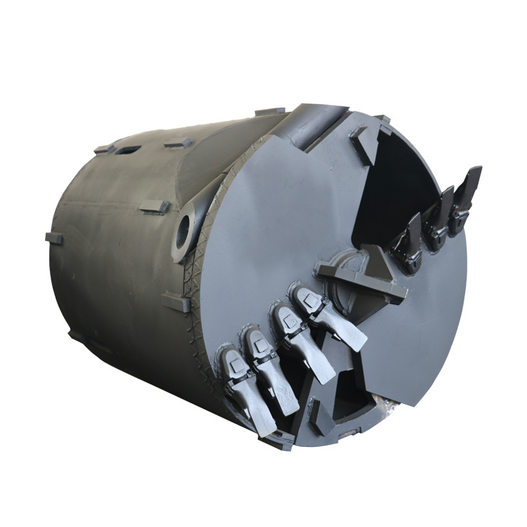 旋挖钻具配件 钻头 可定制 全新 土层双底双开门斗齿捞砂斗