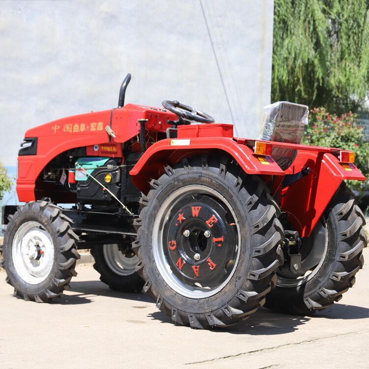 大型604拖拉机多少钱低矮单缸四驱拖拉机多功能四轮四驱旋耕机-报价