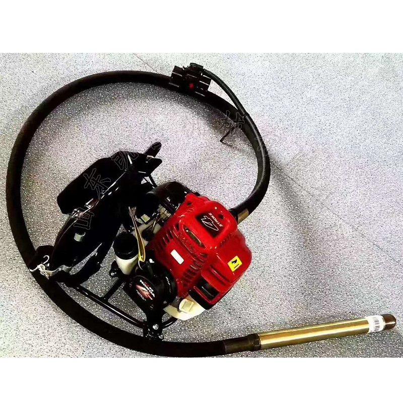 背负式汽油混凝土振动棒 便携式振捣棒 50mm40mm柴油动力振动棒