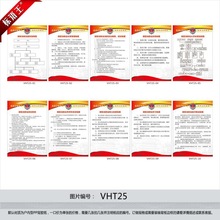 微型消防站管理制度牌宣传画消防安全规章制度挂图墙贴画VHT25