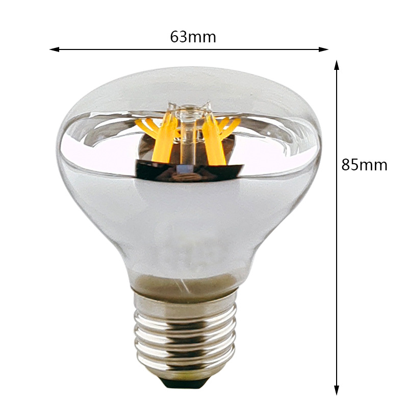 r63灯泡 防水室内浴霸照明灯 e27螺口灯头 led灯丝灯家用节能灯泡