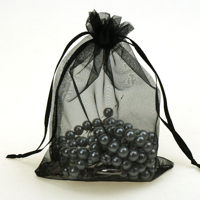 手链 手镯时尚网布包装袋 尼龙防静电网袋 透明状纱网袋 加密束口