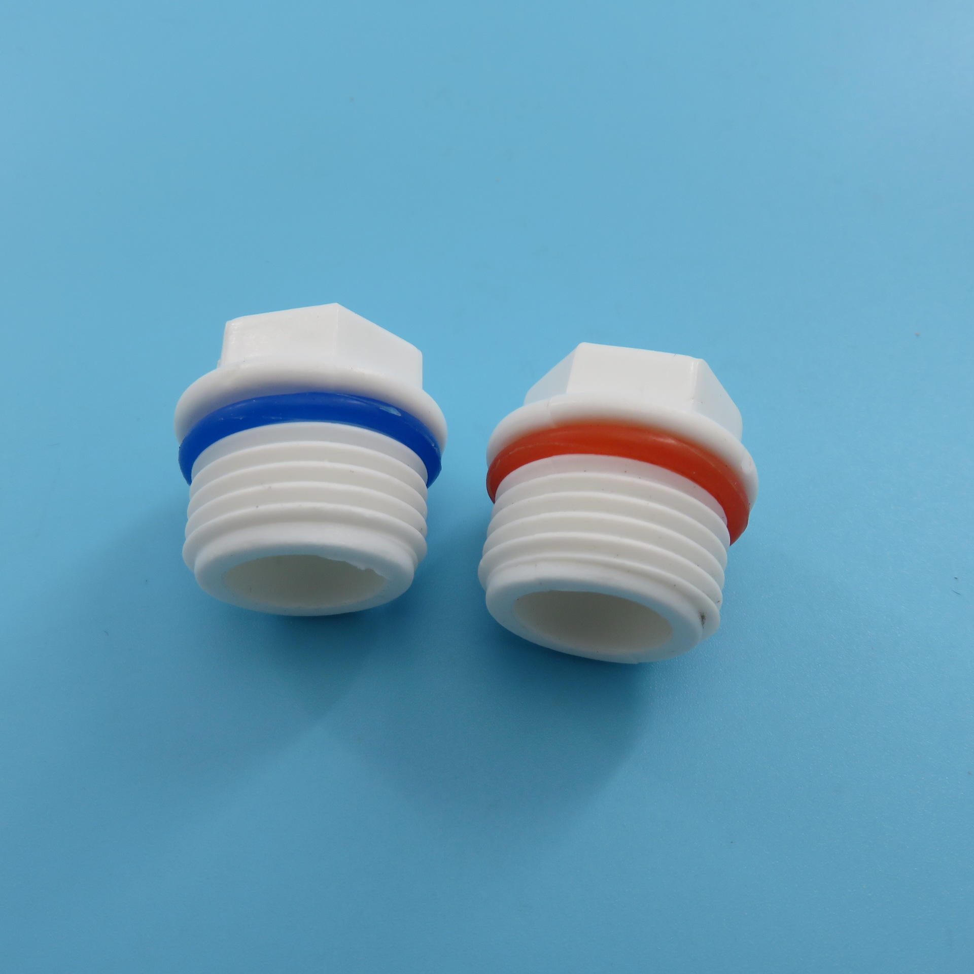 4分 堵外内丝堵头 塑料堵头圆管内塞外内牙堵头冒水管管件配件