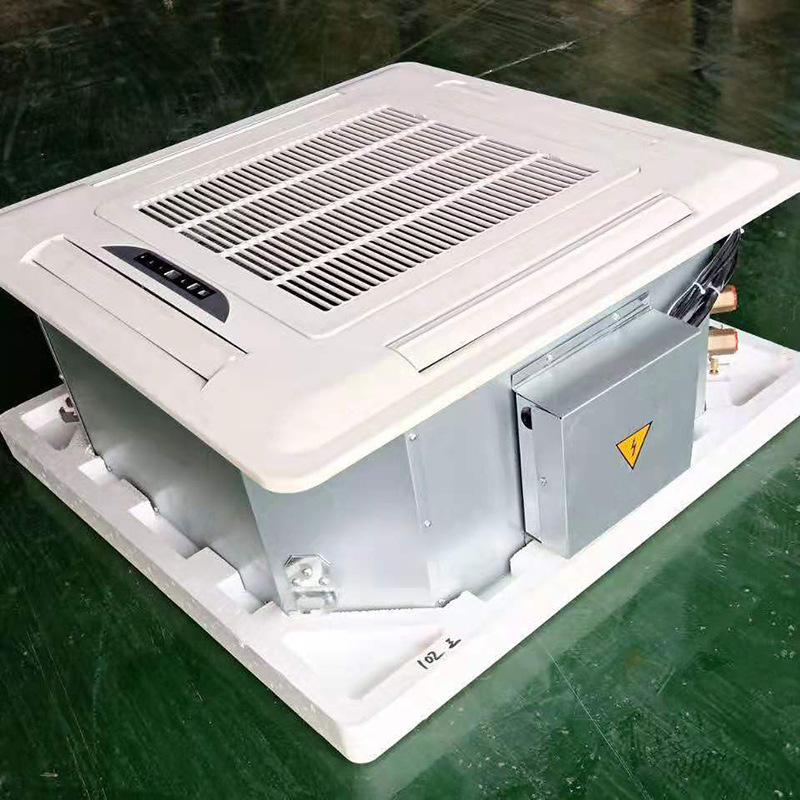 吸顶式嵌入型卡式四面出风风机盘管风机盘管 吊顶天花机