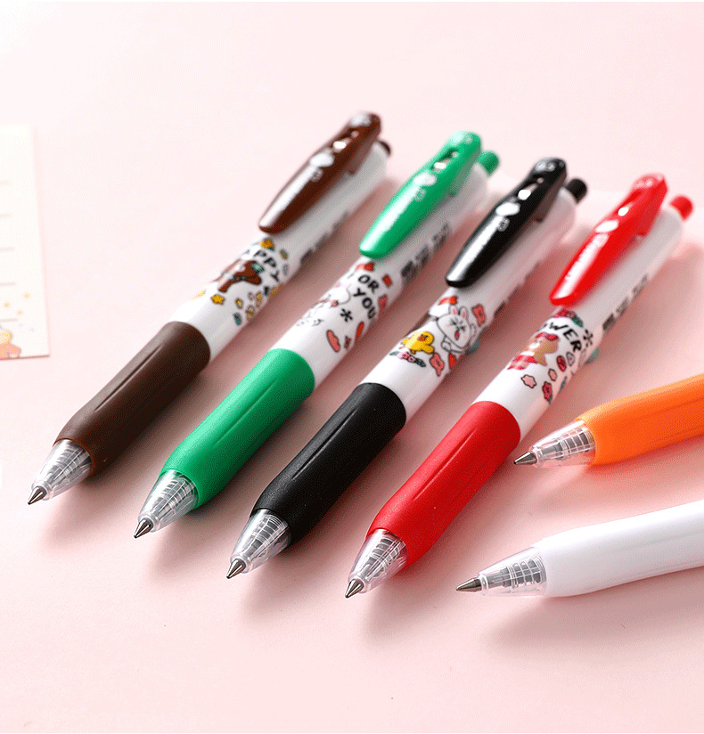 5mm黑红签字手账笔