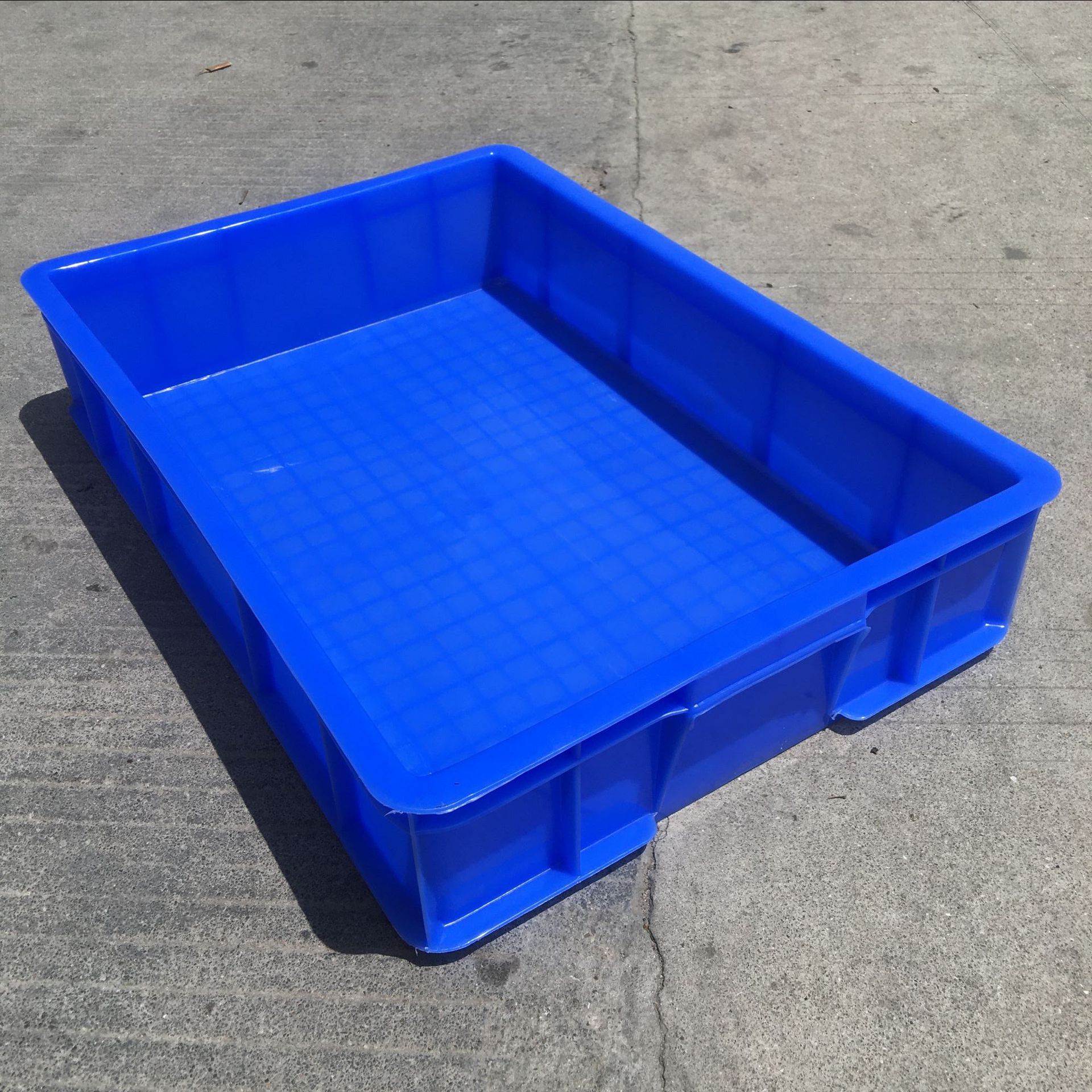 深圳长方形塑料周转方盘/浅盘/托盘 全新料加强耐用环保茶盆食品