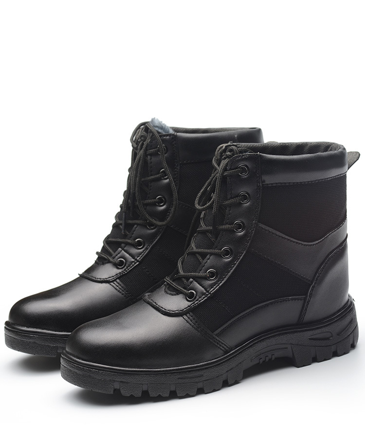 冬季劳保鞋男高帮棉鞋钢包头防砸防刺穿焊工地鞋防寒保暖靴子