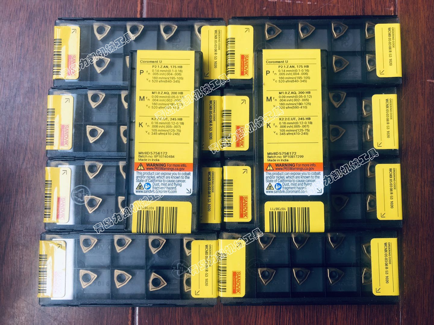 刀片山特维克原装进口wcmx050308r531020