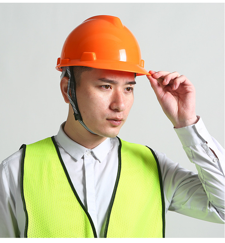 安全帽工地头盔安全帽定制施工安全头帽夏天安全工地帽国标abs