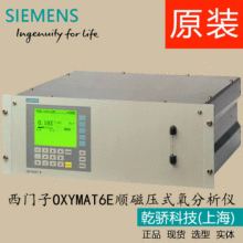 厂家直销 西门子OXYMAT6E顺磁压式氧分析仪  西门子气体分析仪