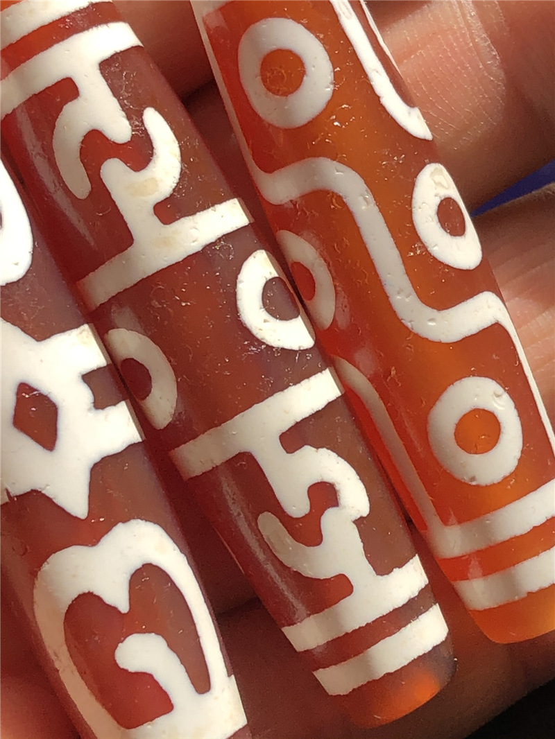 红玉髓藏式天珠 高油渗透工艺 厂家一手货源批发