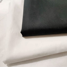 现货TC涤棉110*76 65/35黑色白色口袋布里布饰品内衬兜布服装面料