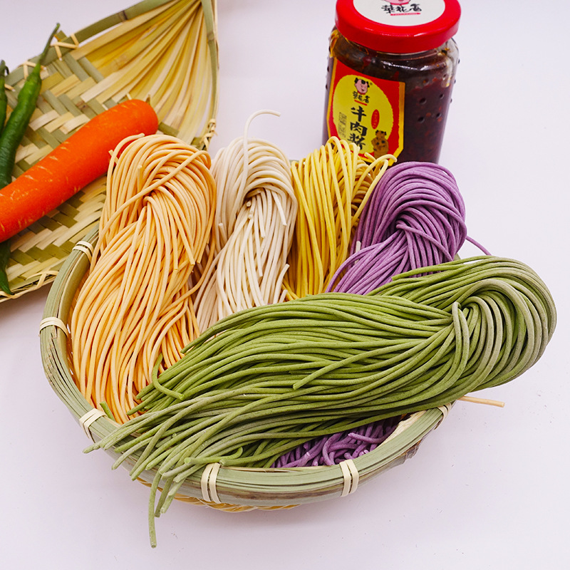 商品描述储存条件常温面种类挂面包装规格五谷蔬菜面500g货号