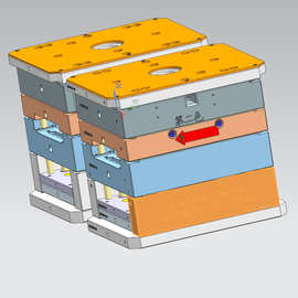 隔热板模具模胚加工隔热板模架双色模具双色模胚塑胶模具注塑加工