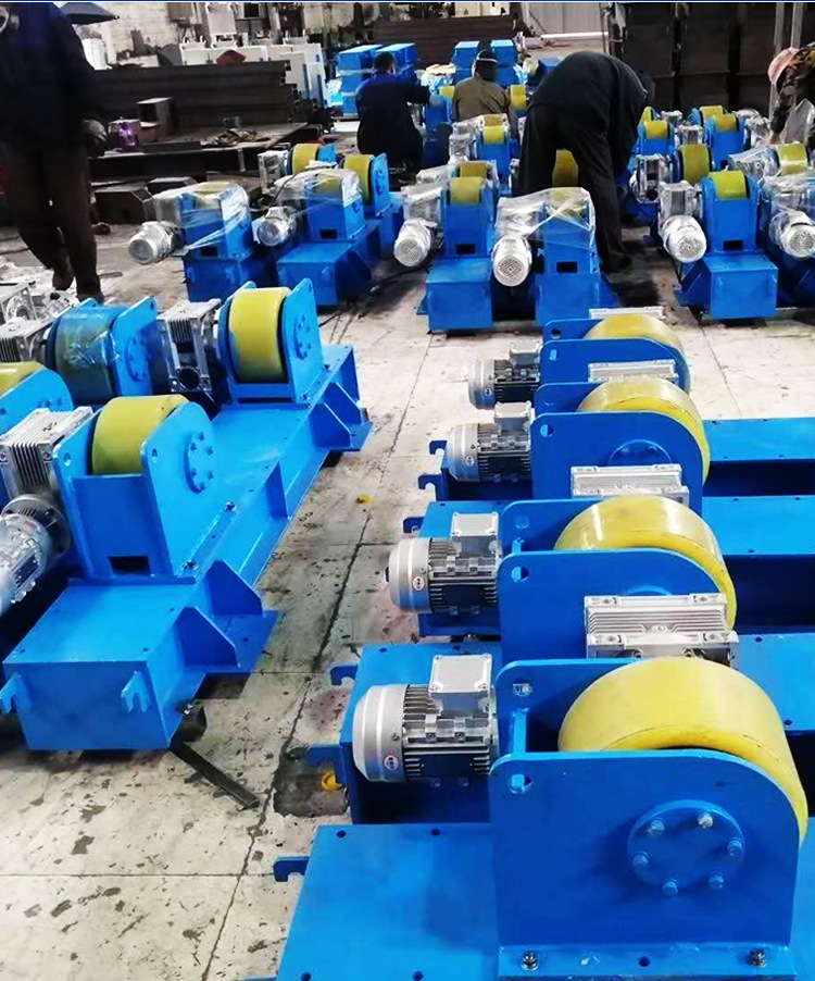 焊接滚轮架厂家加工生产大量滚轮架多种型号5t10t现货发货