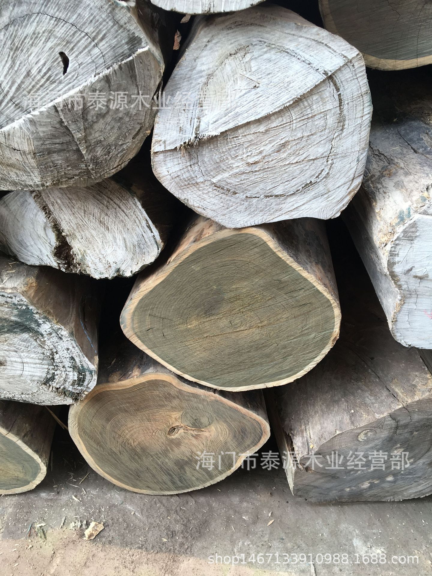 率Ⅰ等级50(cm)小头直径阿根廷产地123货号绿檀树种跨境包裹重量1000