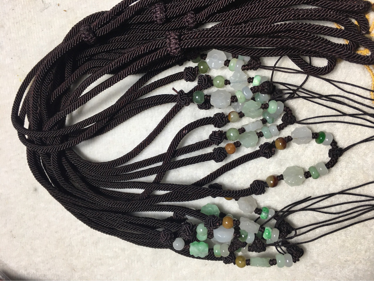 云宝阁 纯a翡翠高货绳 男女通用款 批发零售