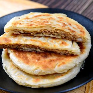 邻家小厨牛肉大葱馅饼 商用速冻馅饼外焦里嫩美味营养微波早餐饼