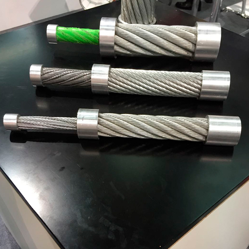 专业厂家供特种欧式起重设备用起重面接触注塑钢丝绳强度2160mpa