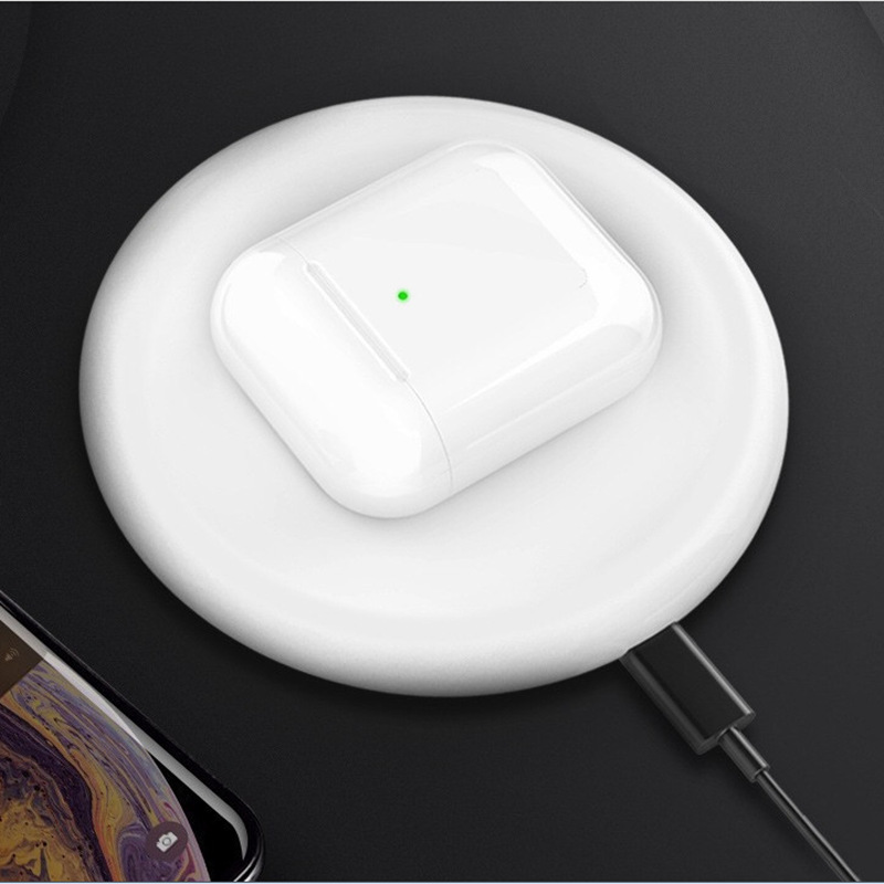 适用苹果蓝牙耳机airpods2/pro专用无线充电器坐充无线耳机座带线