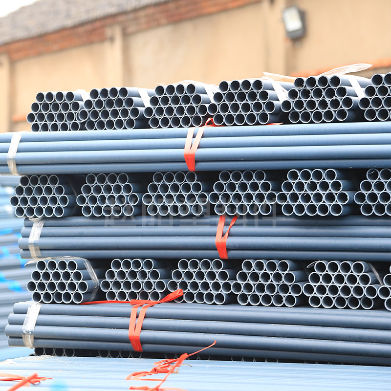 厂家供应用螺杆pvc钢筋管穿线管木工套管螺杆套管塑料线管