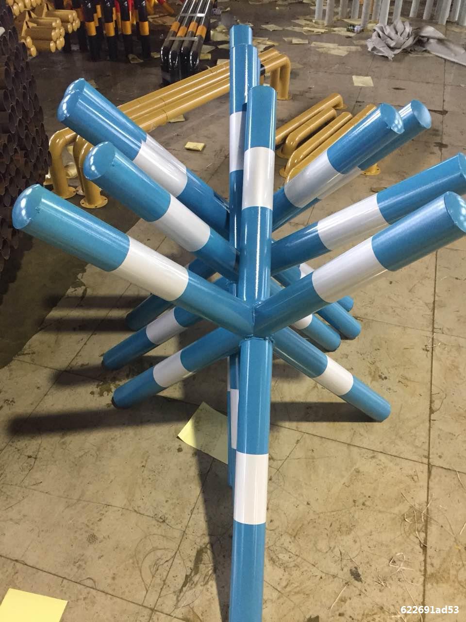 米字架拒马路障移动护栏学校门口幼儿园防撞挡车护栏隔离路障拒马