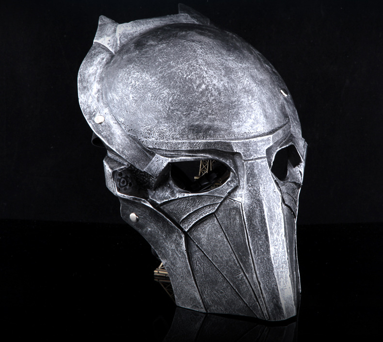 新款万圣节恐怖cosplay铁血战士鹰面面具珍藏版异形大战树脂面具