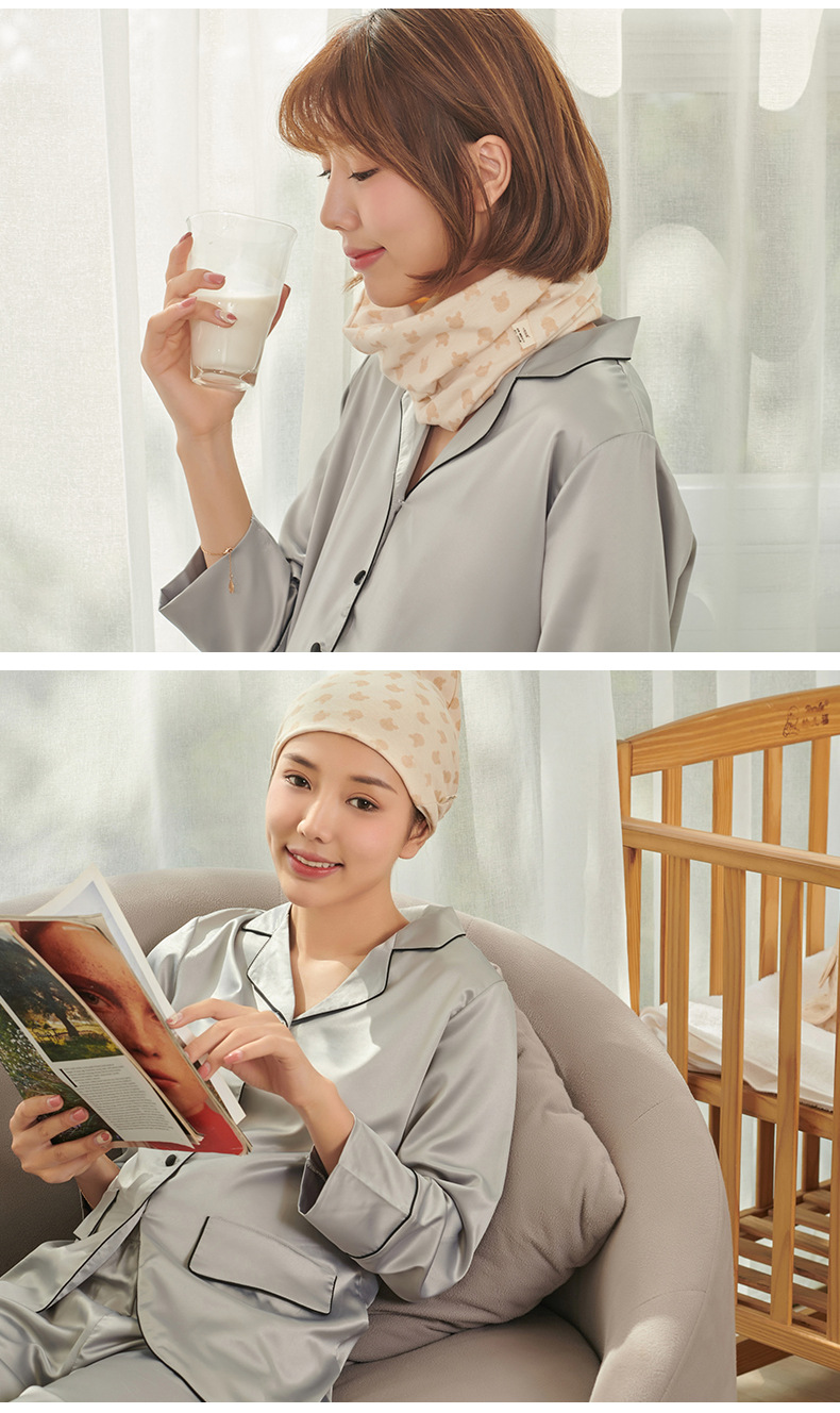 十月结晶月子帽产后春秋孕妇防风保暖春夏产妇坐月子薄款夏季帽子