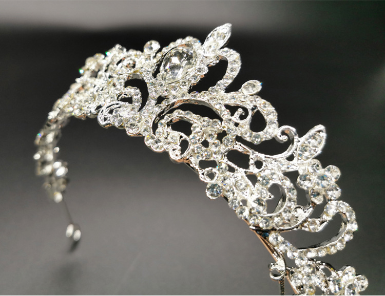 cq新娘皇冠欧美复古水大王冠头饰发饰配饰饰品皇冠跨境热款批发
