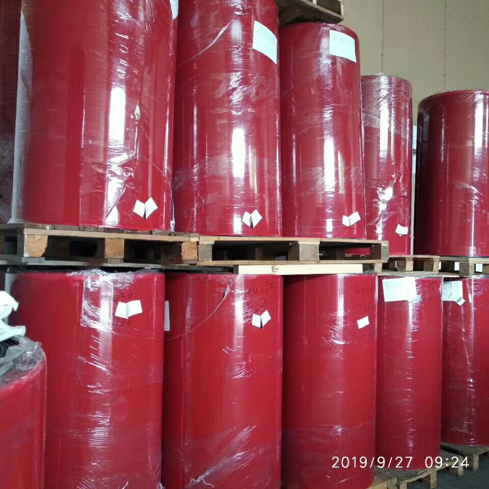 裕光泡棉胶带母卷生产厂家 1mm厚黑色pe海绵双面胶带高粘耐温