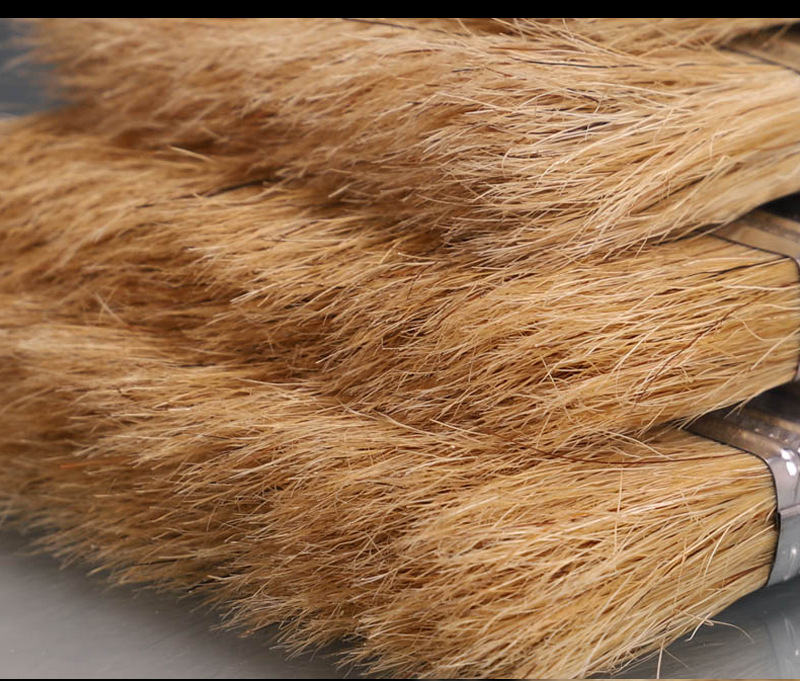 厂家直销 纯水煮猪鬃毛油漆刷 烧烤毛刷 木柄防水刷子 量大优惠