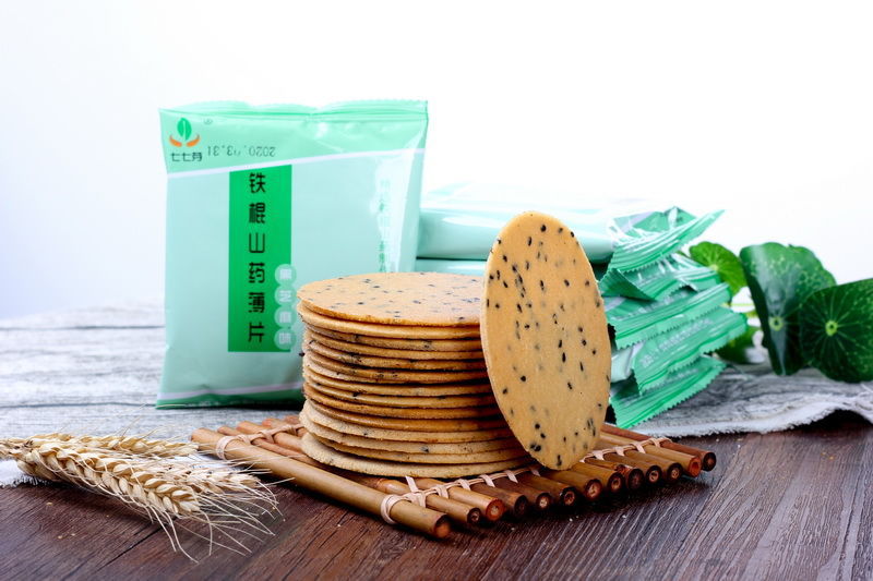 焦作特产铁棍山药饼黑芝麻香薄饼干酥脆薄片早餐休闲零食小吃代餐